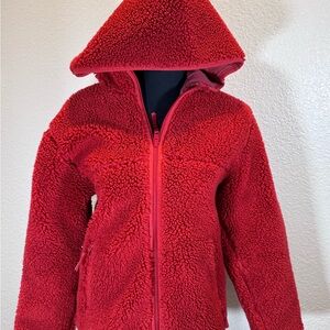 TNA Red Sherpa Jacket